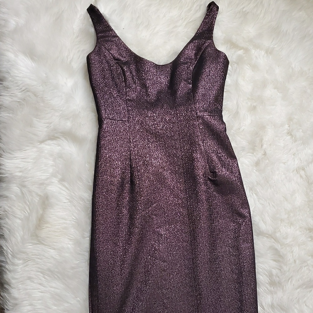 Glitter Purple Milly Dress